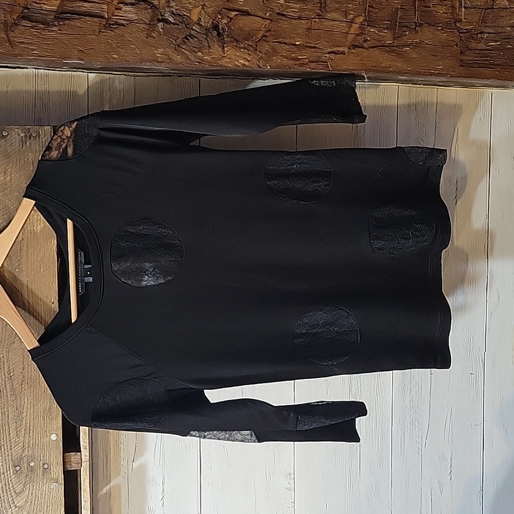 Marc Jacobs cutout black top. Size small